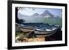 Fishing Boats, Lagoa, Rio de Janeiro-George Oze-Framed Photographic Print