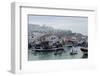 Fishing Boats Leaving Tangier Fishing Harbour, Tangier, Morocco, North Africa, Africa-Mick Baines & Maren Reichelt-Framed Photographic Print