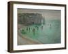 Fishing-boats leaving the harbour; 1885 Oil on canvas, 60 x 81 cm.-Claude Monet-Framed Giclee Print