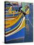 Fishing Boats, Marsaxlokk, Malta-Rex Butcher-Stretched Canvas