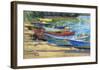 Fishing Boats Marta-Nancie King Mertz-Framed Art Print