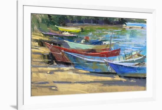 Fishing Boats Marta-Nancie King Mertz-Framed Art Print