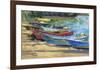 Fishing Boats Marta-Nancie King Mertz-Framed Art Print