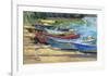 Fishing Boats Marta-Nancie King Mertz-Framed Art Print