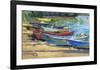 Fishing Boats Marta-Nancie King Mertz-Framed Art Print