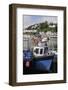 Fishing Boats Moored in Looe Harbour, Cornwall, England, United Kingdom, Europe-Nick Upton-Framed Photographic Print