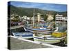 Fishing Boats Moored in the Harbour at Elounda, Near Agios Nikolas, Crete, Greece, Europe-Harding Robert-Stretched Canvas