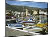 Fishing Boats Moored in the Harbour at Elounda, Near Agios Nikolas, Crete, Greece, Europe-Harding Robert-Mounted Photographic Print