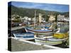Fishing Boats Moored in the Harbour at Elounda, Near Agios Nikolas, Crete, Greece, Europe-Harding Robert-Stretched Canvas