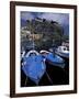 Fishing Boats Moored in the Port of Lipari, Sicily, Italy-Michele Molinari-Framed Photographic Print