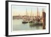 Fishing Boats, Nantucket, Massachusetts-null-Framed Art Print