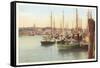Fishing Boats, Nantucket, Massachusetts-null-Framed Stretched Canvas