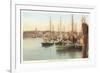 Fishing Boats, Nantucket, Massachusetts-null-Framed Premium Giclee Print