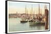 Fishing Boats, Nantucket, Massachusetts-null-Framed Stretched Canvas