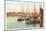 Fishing Boats, Nantucket, Massachusetts-null-Mounted Art Print