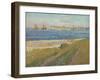 Fishing boats near Veere (De vissersvloot van Veere). 1907-Jan Toorop-Framed Giclee Print