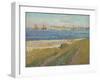 Fishing boats near Veere (De vissersvloot van Veere). 1907-Jan Toorop-Framed Giclee Print