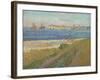 Fishing boats near Veere (De vissersvloot van Veere). 1907-Jan Toorop-Framed Giclee Print