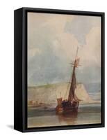 Fishing Boats of the Headland, c1841-William Callow-Framed Stretched Canvas