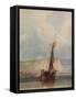 Fishing Boats of the Headland, c1841-William Callow-Framed Stretched Canvas