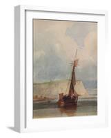 Fishing Boats of the Headland, c1841-William Callow-Framed Giclee Print