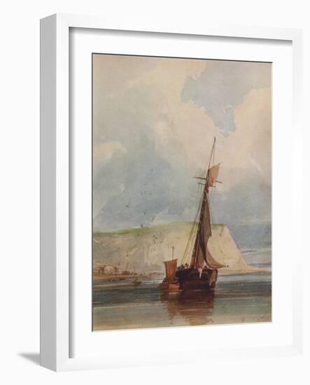 Fishing Boats of the Headland, c1841-William Callow-Framed Giclee Print