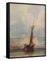 Fishing Boats of the Headland, c1841-William Callow-Framed Stretched Canvas