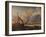 Fishing Boats off the Dutch Coast, 1823-Charles Martin Powell-Framed Giclee Print