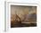 Fishing Boats off the Dutch Coast, 1823-Charles Martin Powell-Framed Giclee Print