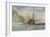 Fishing Boats Off the Isle of Wight-Charles Bentley-Framed Giclee Print