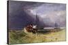 Fishing Boats Off Yarmouth-John Sell Cotman-Stretched Canvas