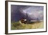 Fishing Boats Off Yarmouth-John Sell Cotman-Framed Giclee Print