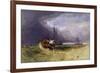 Fishing Boats Off Yarmouth-John Sell Cotman-Framed Giclee Print