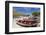 Fishing Boats on Beach, Tarrafal, Santiago Island, Cape Verde-Peter Adams-Framed Photographic Print