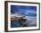 Fishing Boats on Copacabana Beach at Dusk, Rio De Janeiro, Brazil-Ian Trower-Framed Photographic Print