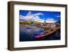 Fishing Boats on Indonesian Islands, Indonesia, Southeast Asia, Asia-Laura Grier-Framed Photographic Print