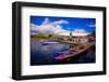 Fishing Boats on Indonesian Islands, Indonesia, Southeast Asia, Asia-Laura Grier-Framed Photographic Print