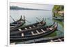 Fishing boats on Kaptai Lake, Rangamati, Chittagong Division, Bangladesh-Keren Su-Framed Photographic Print