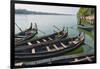 Fishing boats on Kaptai Lake, Rangamati, Chittagong Division, Bangladesh-Keren Su-Framed Photographic Print