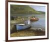 Fishing Boats On Lake Connemara-Clive Madgwick-Framed Giclee Print