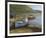 Fishing Boats On Lake Connemara-Clive Madgwick-Framed Giclee Print