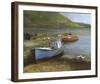 Fishing Boats On Lake Connemara-Clive Madgwick-Framed Giclee Print