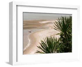 Fishing Boats on Sam Roi Yot Beach, Thailand-Gavriel Jecan-Framed Photographic Print