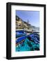 Fishing Boats on Shore, Amalfi Waterfront, Costiera Amalfitana (Amalfi Coast), Campania, Italy-Eleanor Scriven-Framed Photographic Print