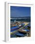 Fishing Boats on the Beach, Acapulco-Angelo Cavalli-Framed Photographic Print