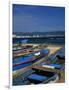 Fishing Boats on the Beach, Acapulco-Angelo Cavalli-Framed Photographic Print