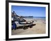 Fishing Boats on the Beach at Cromer, Norfolk, England, United Kingdom, Europe-Mark Sunderland-Framed Photographic Print