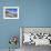 Fishing Boats on the Beach at Playa Sihuapilapa, Pacific Coast, El Salvador, Central America-Christian Kober-Framed Photographic Print displayed on a wall