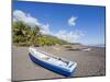 Fishing Boats on the Beach at Playa Sihuapilapa, Pacific Coast, El Salvador, Central America-Christian Kober-Mounted Photographic Print