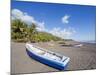 Fishing Boats on the Beach at Playa Sihuapilapa, Pacific Coast, El Salvador, Central America-Christian Kober-Mounted Photographic Print